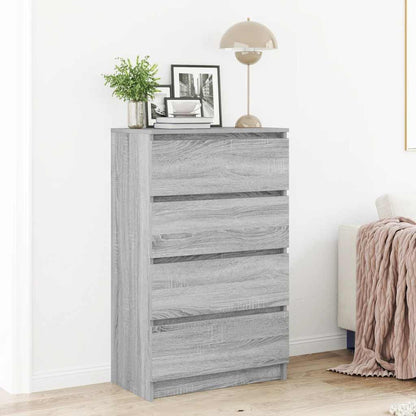Credenza Grigio Sonoma 60x35x98,5 cm in Legno Multistrato - homemem39