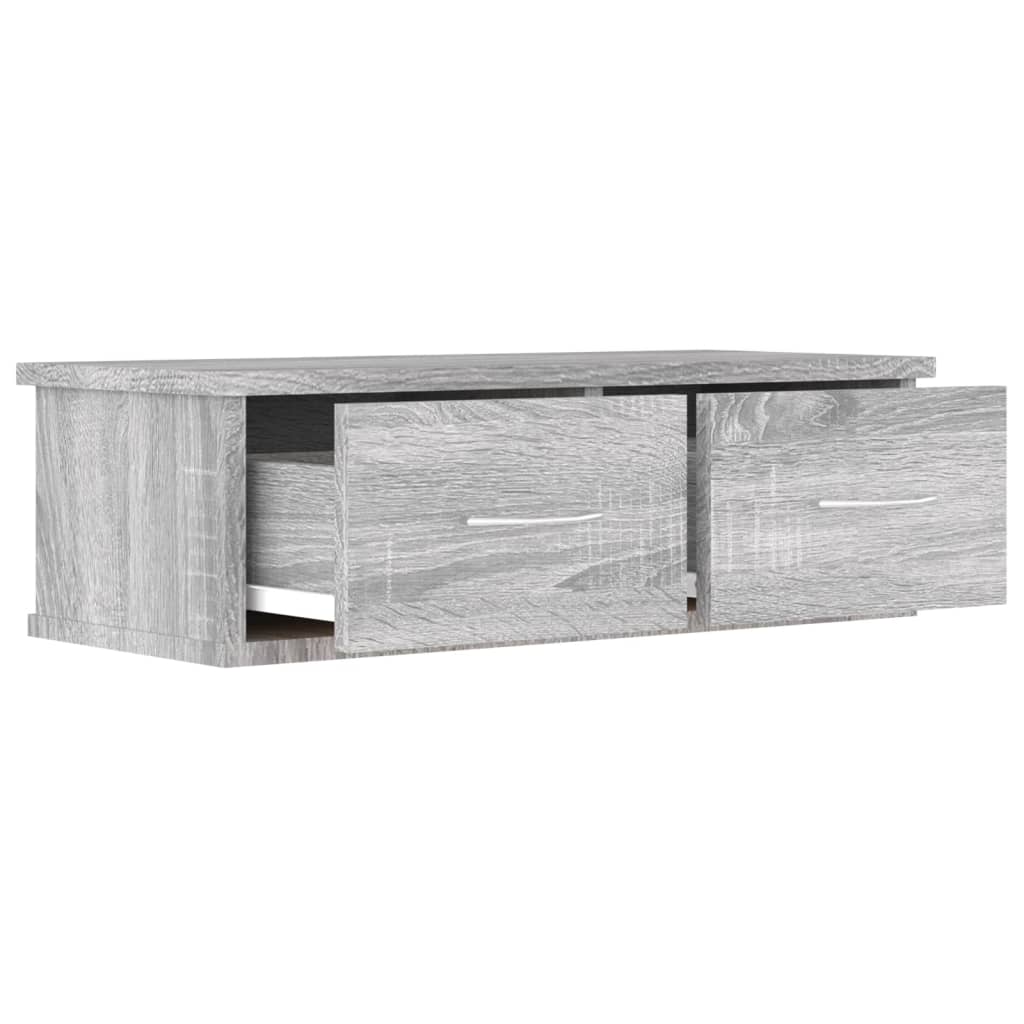 Libreria Grigio Sonoma 60x26x18,5cm in Legno Ingegnerizzato | homemem39