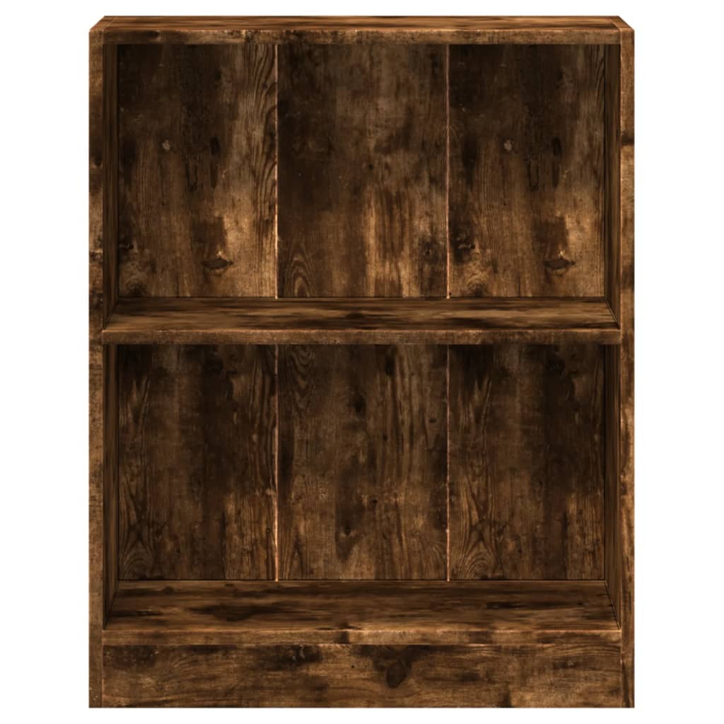 Libreria Rovere Fumo 60x24x76 cm in Legno Multistrato - homemem39