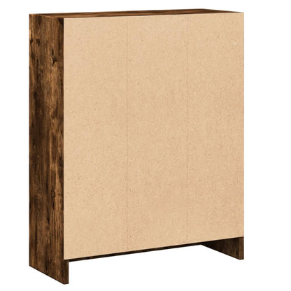 Libreria Rovere Fumo 60x24x76 cm in Legno Multistrato - homemem39