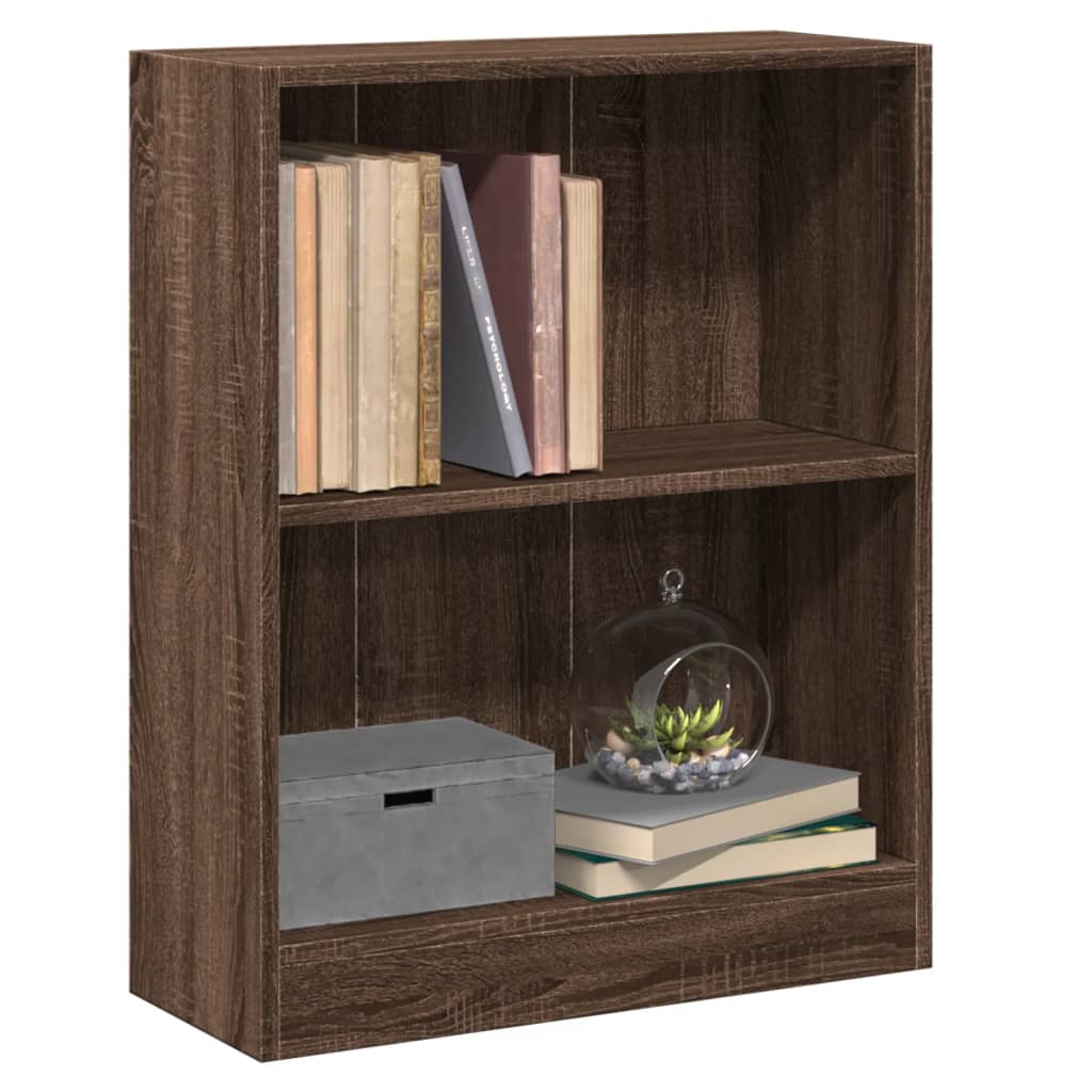 Libreria Rovere Marrone 60x24x76 cm in Legno Multistrato - homemem39