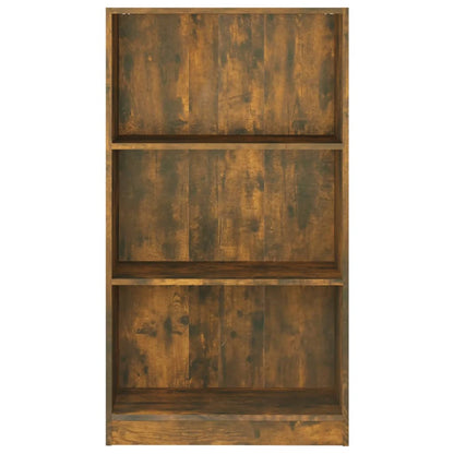 Libreria Rovere Fumo 60x24x109 cm in Legno Multistrato | homemem39