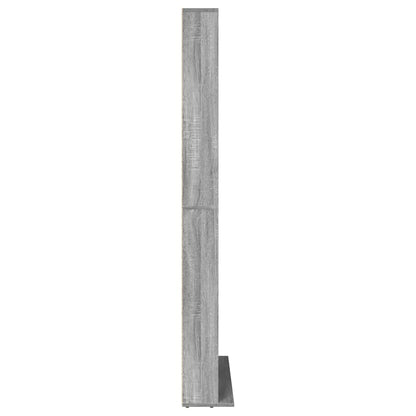 Mobile Porta CD Grigio Sonoma 102x23x177,5 cm Legno Multistrato
