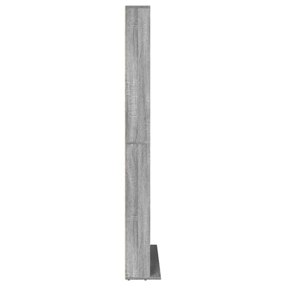 Mobile Porta CD Grigio Sonoma 102x23x177,5 cm Legno Multistrato