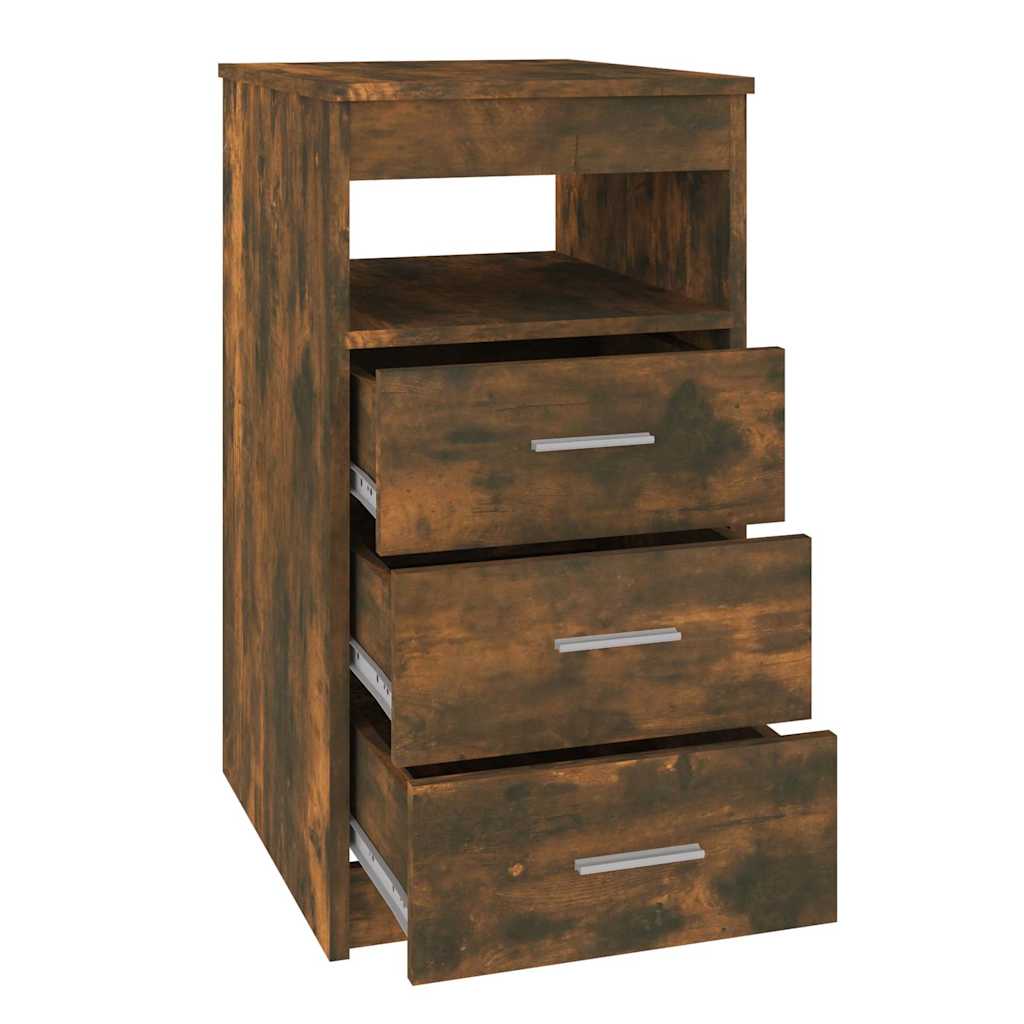 Cassettiera 40x50x76 cm in legno multistrato