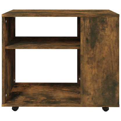 Tavolino da Salotto Rovere Fumo 70x35x55cm Legno Multistrato | homemem39