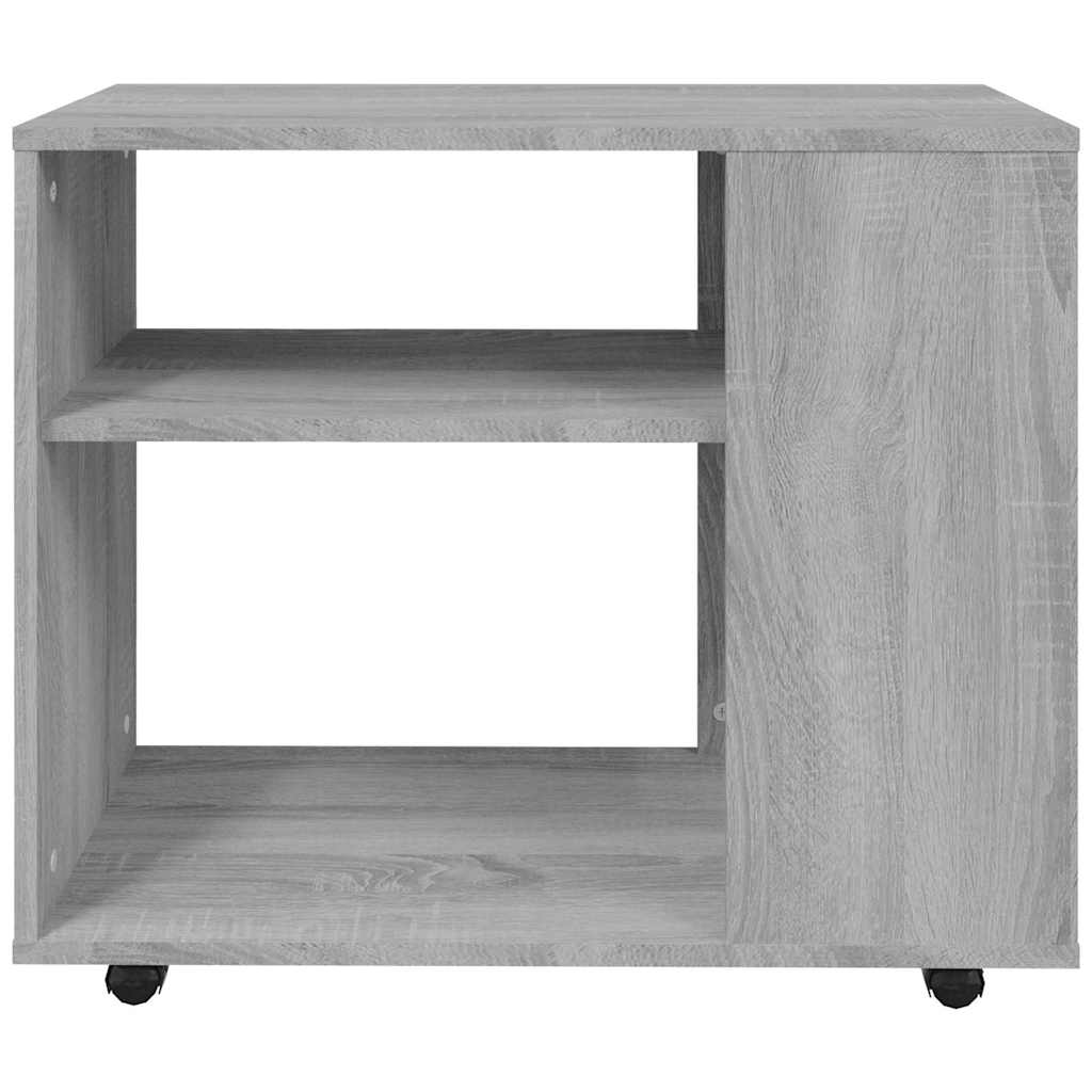 Tavolino da Salotto Grigio Sonoma 70x35x60,5 cm