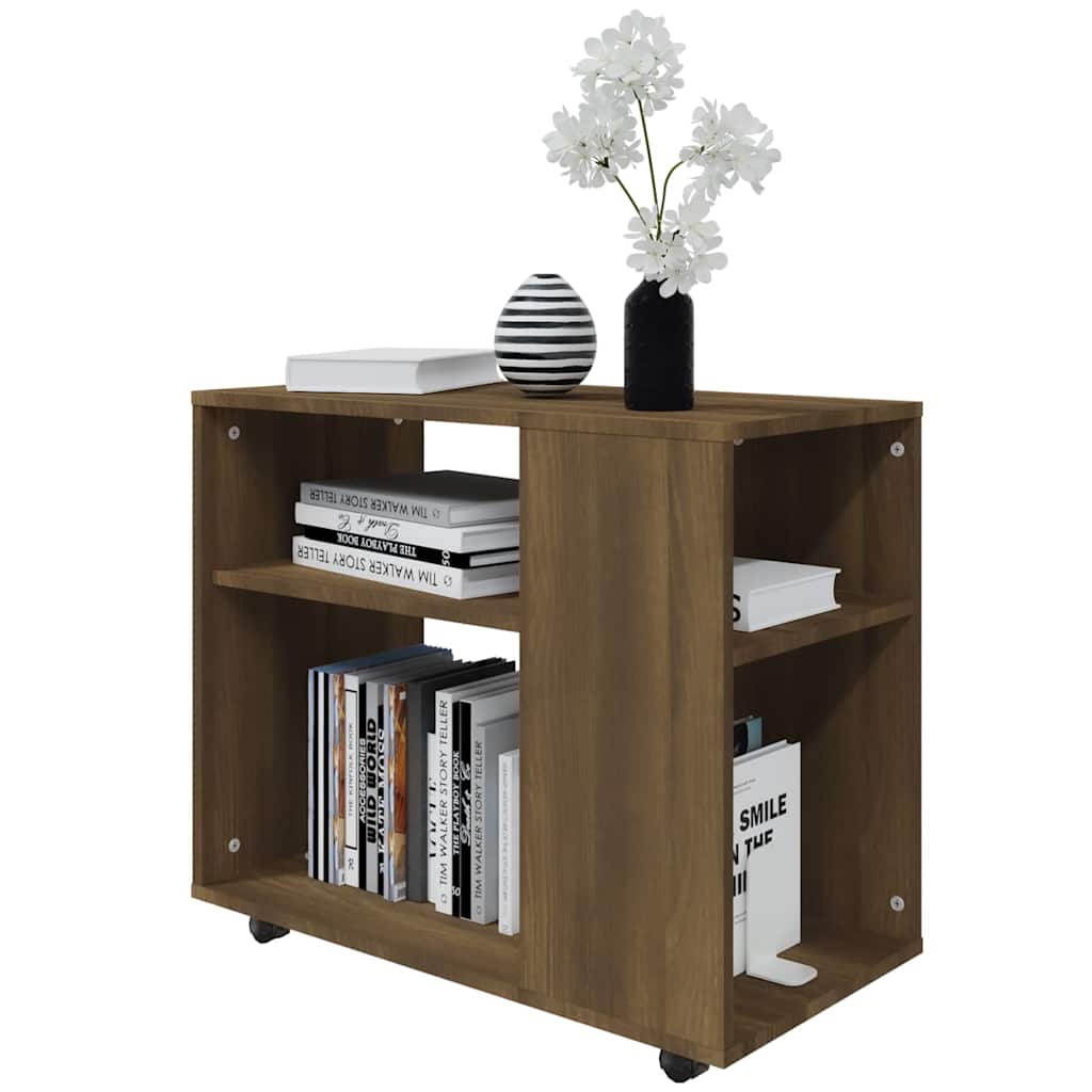 Tavolino da Salotto Rovere Marrone 70x35x60,5cm