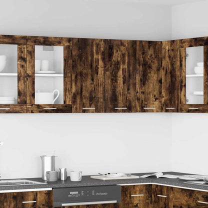 Mobile Pensile “Lyon” Rovere Fumo 60x31x60 cm in - homemem39