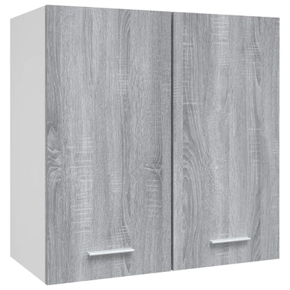 Mobile Pensile Grigio Sonoma 60x31x60 cm Legno Ingegnerizzato