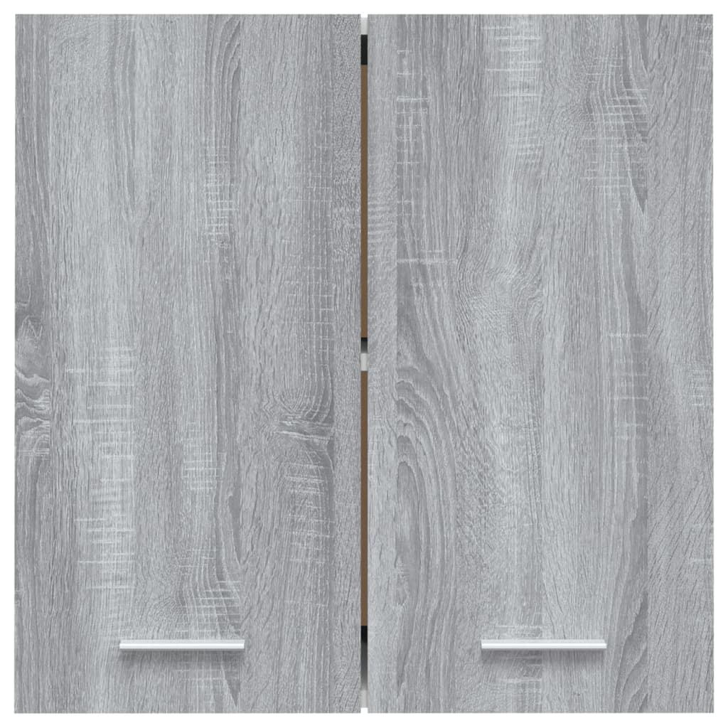 Mobile Pensile Grigio Sonoma 60x31x60 cm Legno Ingegnerizzato