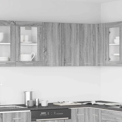 Mobile Pensile “Lyon” Grigio Sonoma 60x31x60 cm - homemem39