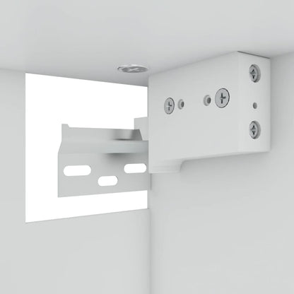 Pensile in Vetro “Lyon” Rovere Fumo 60x31x60 cm - homemem39