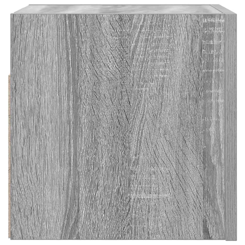 Armadietti TV Montati a Parete Grigio Sonoma 30,5x30x30 cm - homemem39