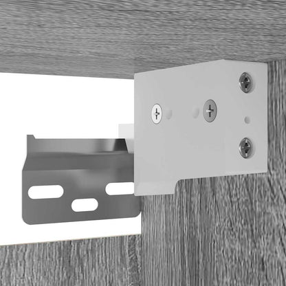 Armadietti TV Montati a Parete Grigio Sonoma 30,5x30x30 cm - homemem39