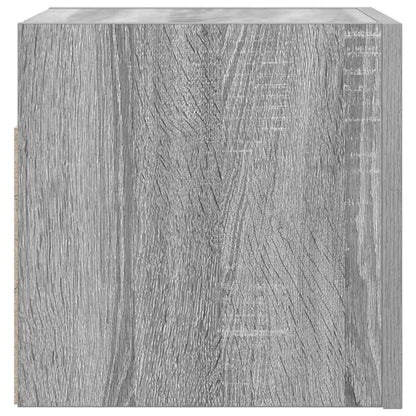 Armadietti TV Montati a Parete 4 pz Grigio Sonoma 30,5x30x30 cm - homemem39