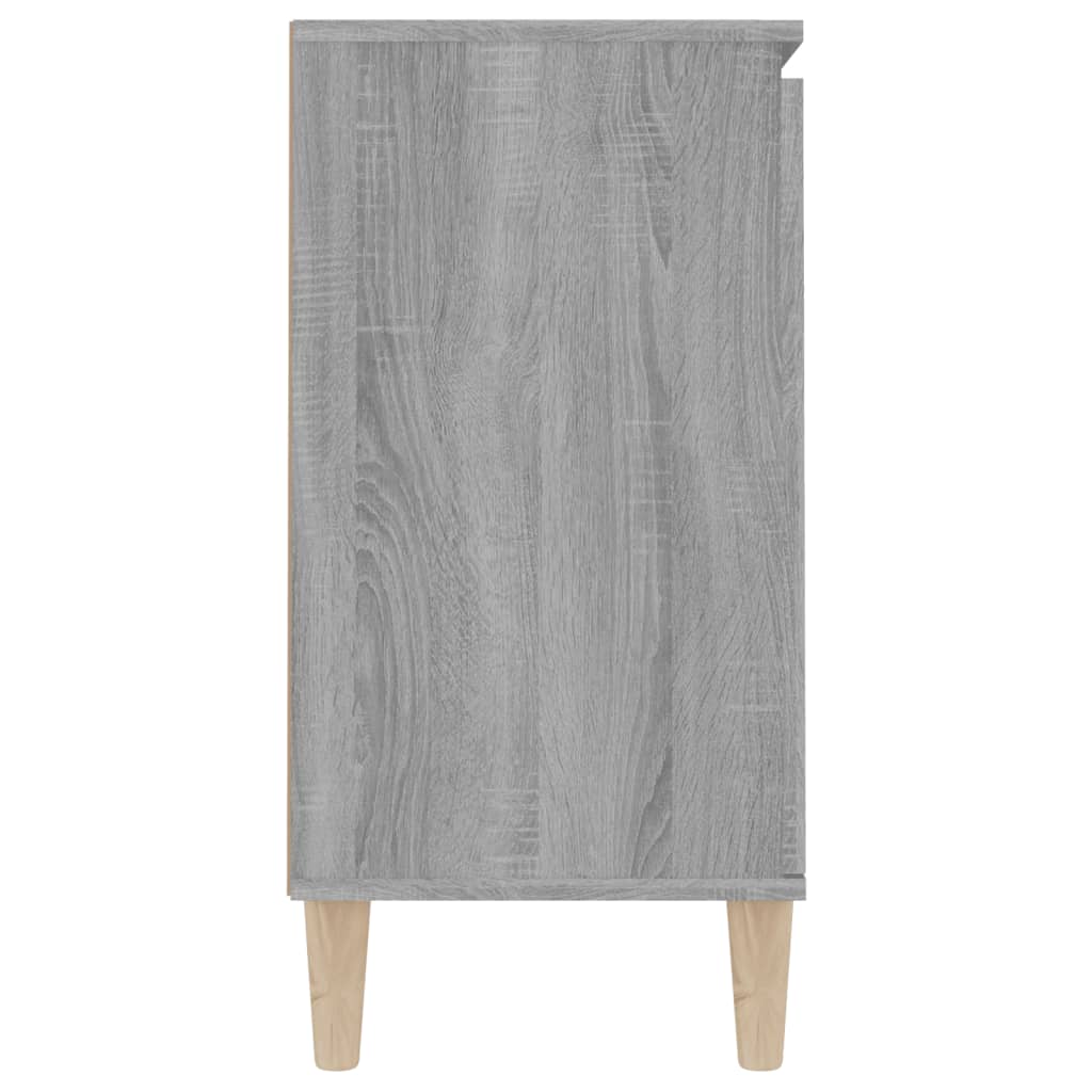 Credenza Grigio Sonoma 101x35x70 cm in Legno Ingegnerizzato - homemem39