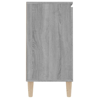 Credenza Grigio Sonoma 101x35x70 cm in Legno Ingegnerizzato - homemem39