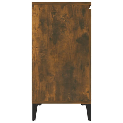 Credenza Rovere Fumo 104x35x70 cm in Legno Multistrato