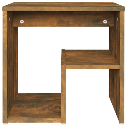 Comodini Rovere Fumo 2 pz 40x30x40 cm in Legno Multistrato | homemem39