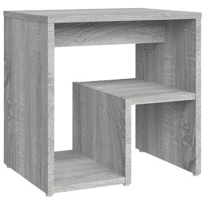 Comodini Grigio Sonoma 2 pz 40x30x40 cm in Legno Multistrato - homemem39