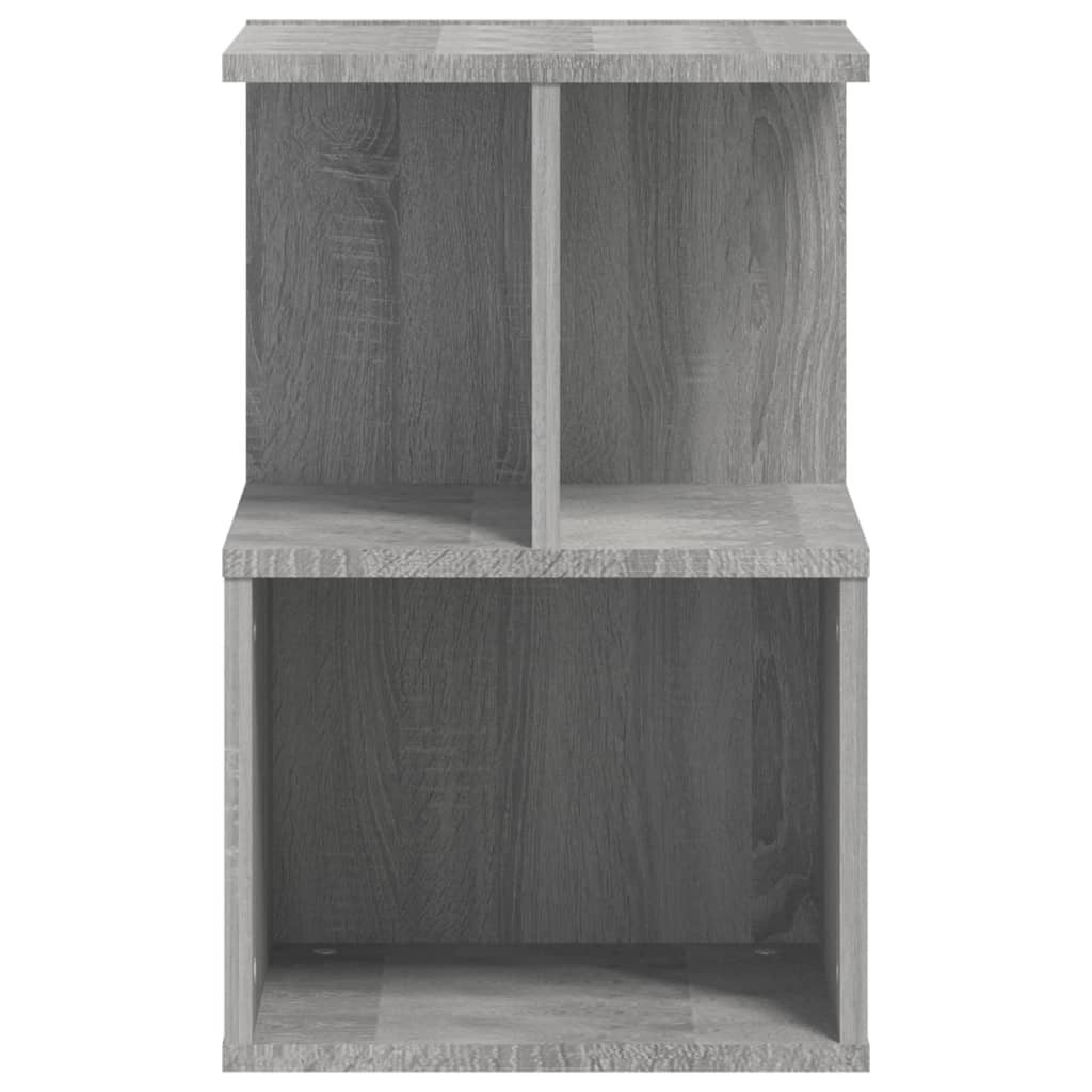 Comodini 2 pz Grigio Sonoma 35x35x55 cm in Legno Multistrato - homemem39