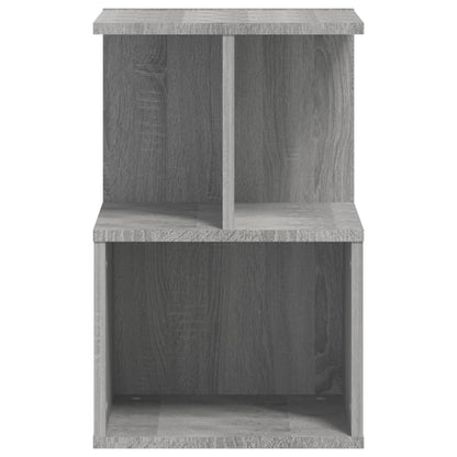 Comodini 2 pz Grigio Sonoma 35x35x55 cm in Legno Multistrato - homemem39