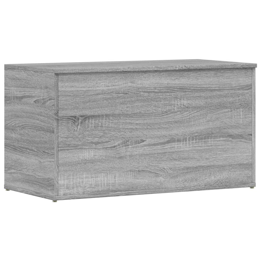 Cassapanca Grigio Sonoma 84x42x46 cm in Legno Ingegnerizzato - homemem39