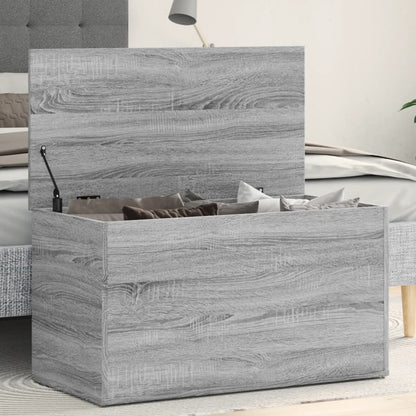 Cassapanca Grigio Sonoma 84x42x46 cm in Legno Ingegnerizzato - homemem39