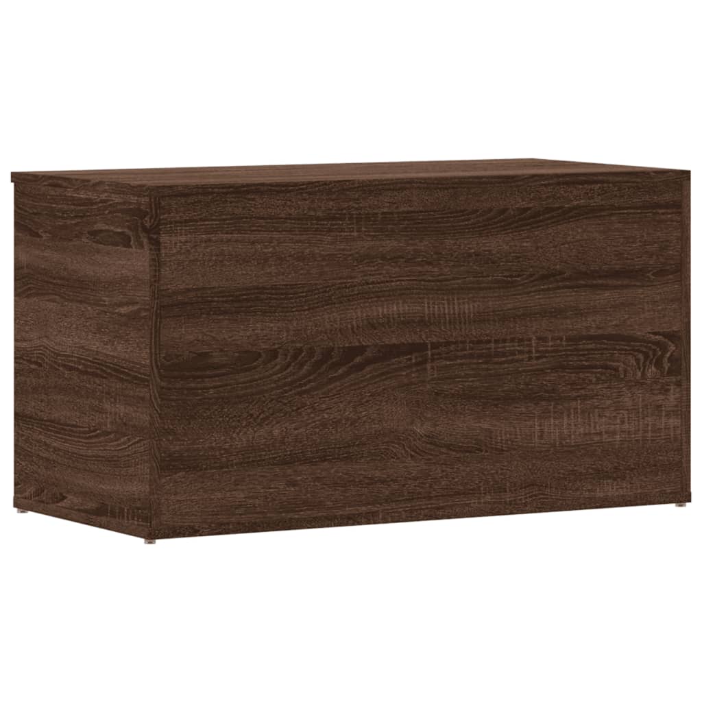 Cassapanca Rovere Marrone 84x42x46 cm in Legno Ingegnerizzato - homemem39