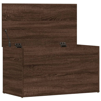 Cassapanca Rovere Marrone 84x42x46 cm in Legno Ingegnerizzato - homemem39