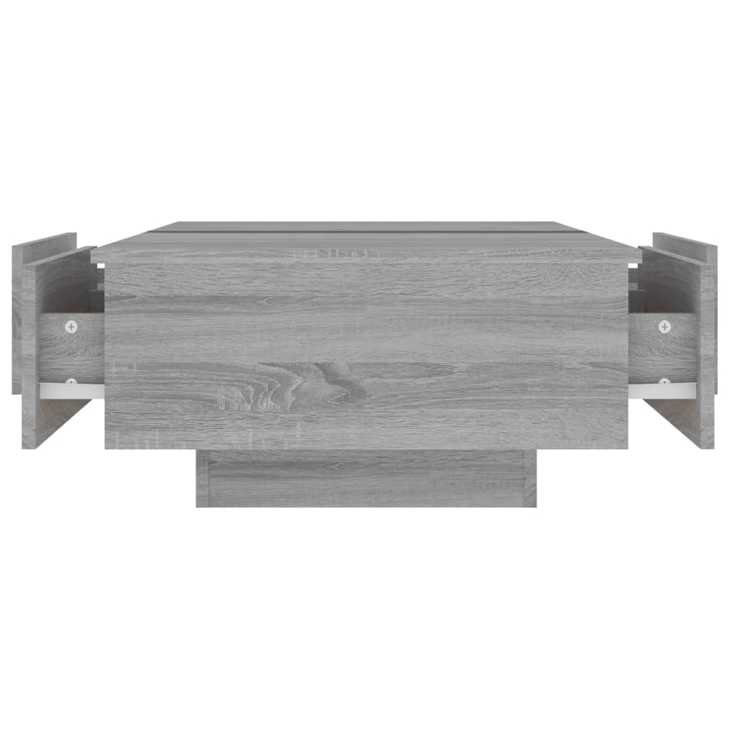 Tavolino da Salotto Grigio Sonoma 90x60x31 cm Legno Multistrato - homemem39