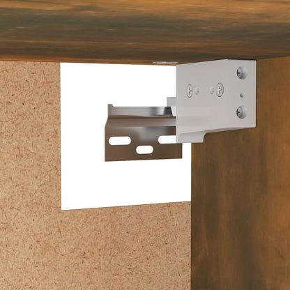 Armadio Rovere Fumo 100x32,5x35 cm in Legno Ingegnerizzato - homemem39