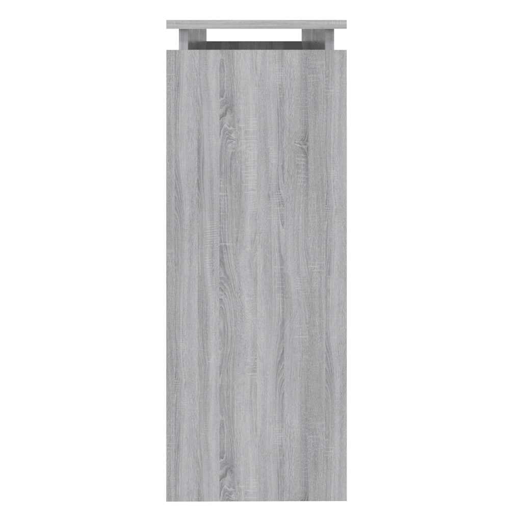 Tavolino Consolle Grigio Sonoma 102x30x80 cm Legno Multistrato | homemem39