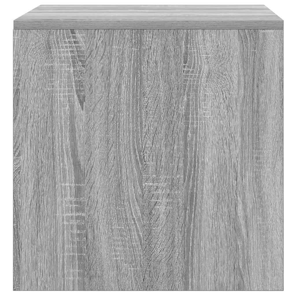 Tavolini Impilabili 3 pz Grigio Sonoma in Legno Multistrato - homemem39