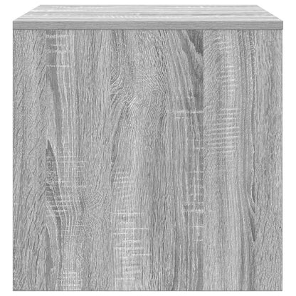 Tavolini Impilabili 3 pz Grigio Sonoma in Legno Multistrato