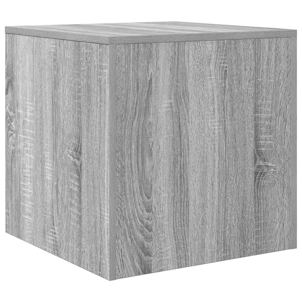 Tavolini Impilabili 3 pz Grigio Sonoma in Legno Multistrato - homemem39