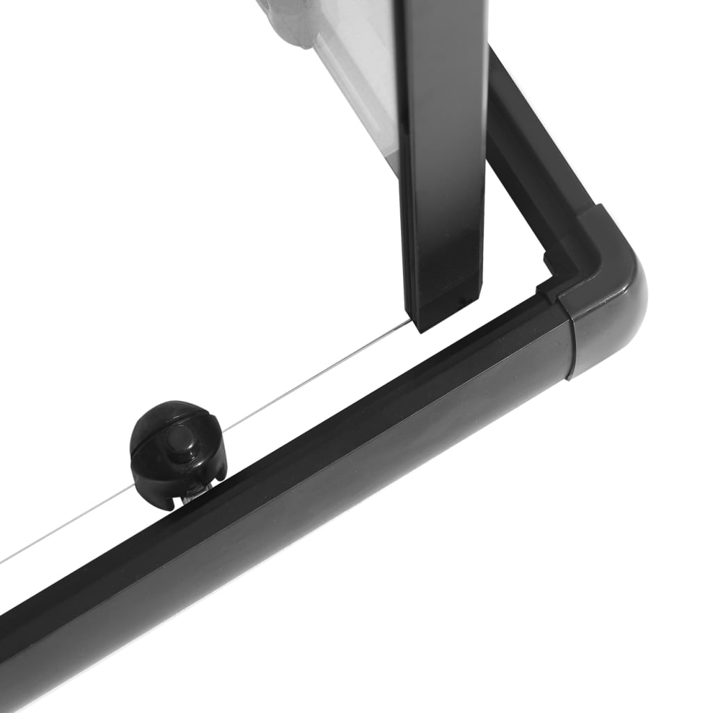 Box Doccia a Righe ESG 80x80x180 cm Nero | homemem39
