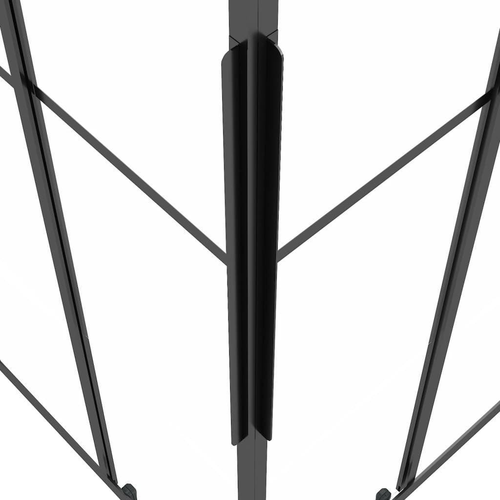 Cabina Doccia ESG Semi Smerigliato 90x70x180 cm Nera | homemem39