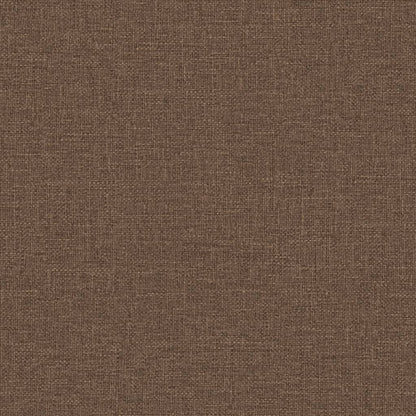 Poltrona ad Ala Reclinabile Elettrica Marrone in Tessuto