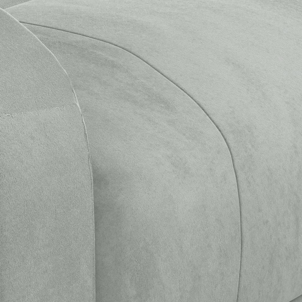 Poltrona Elettrica Reclinabile Grigio Chiaro in Vera Pelle - homemem39