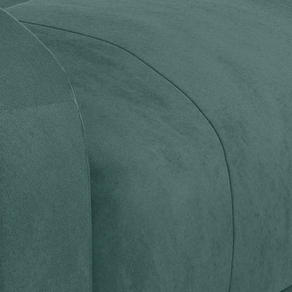 Poltrona Elettrica Reclinabile Verde Scuro in Vera Pelle