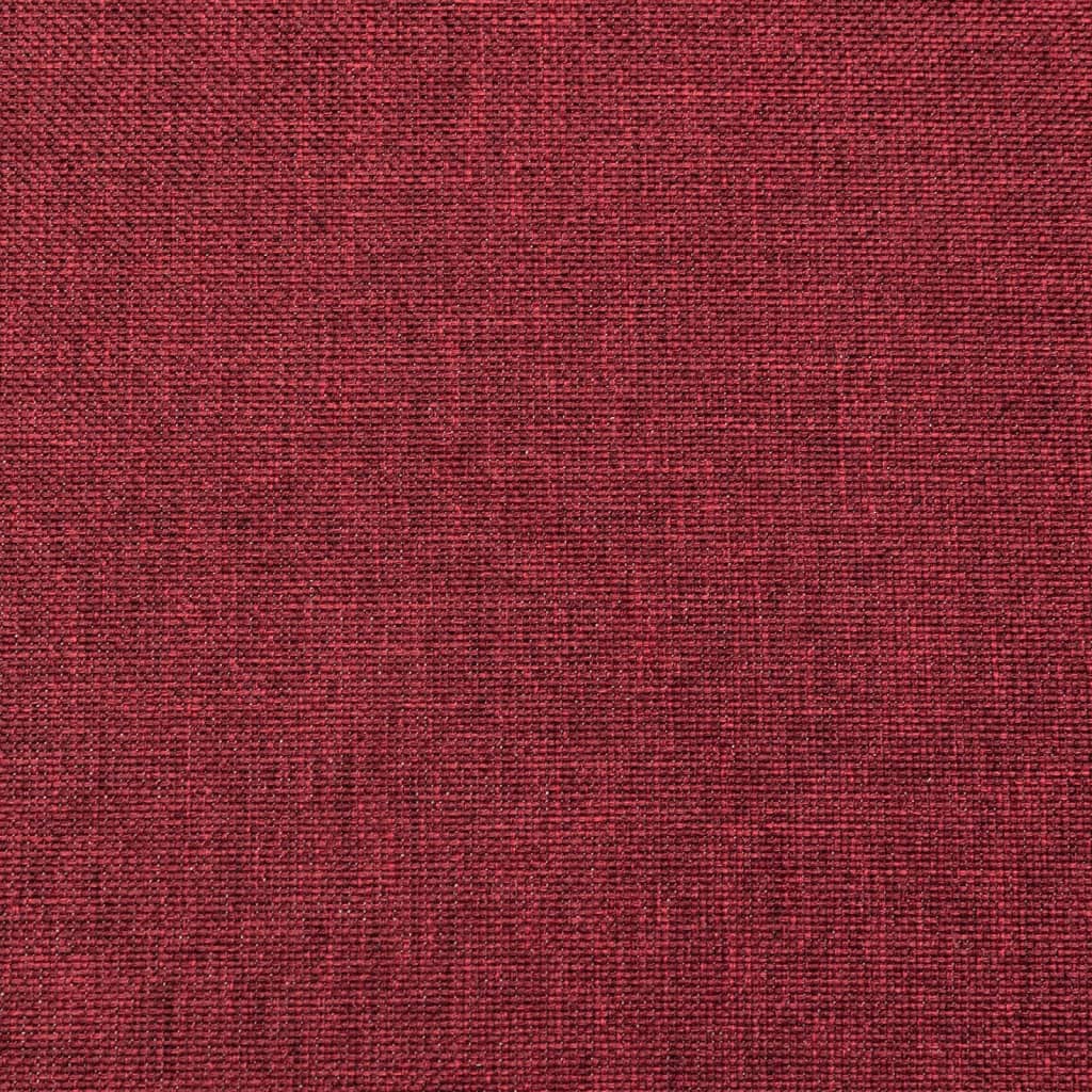 Poltrona Massaggiante Elettrica Rosso Vino in Tessuto | homemem39
