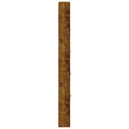 Scarpiera Rovere Fumo 59x17x169 cm in Legno Multistrato