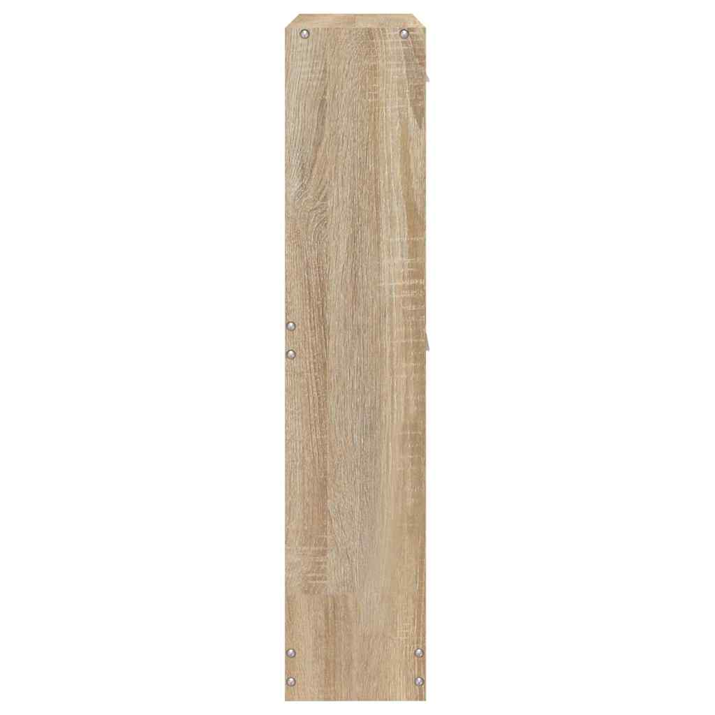 Scarpiera Rovere 59x17x81 cm Legno ingegnerizzato