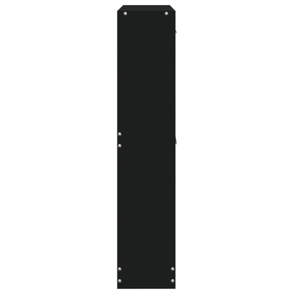 Scarpiera Nero 59x17x81 cm in Legno Multistrato - homemem39