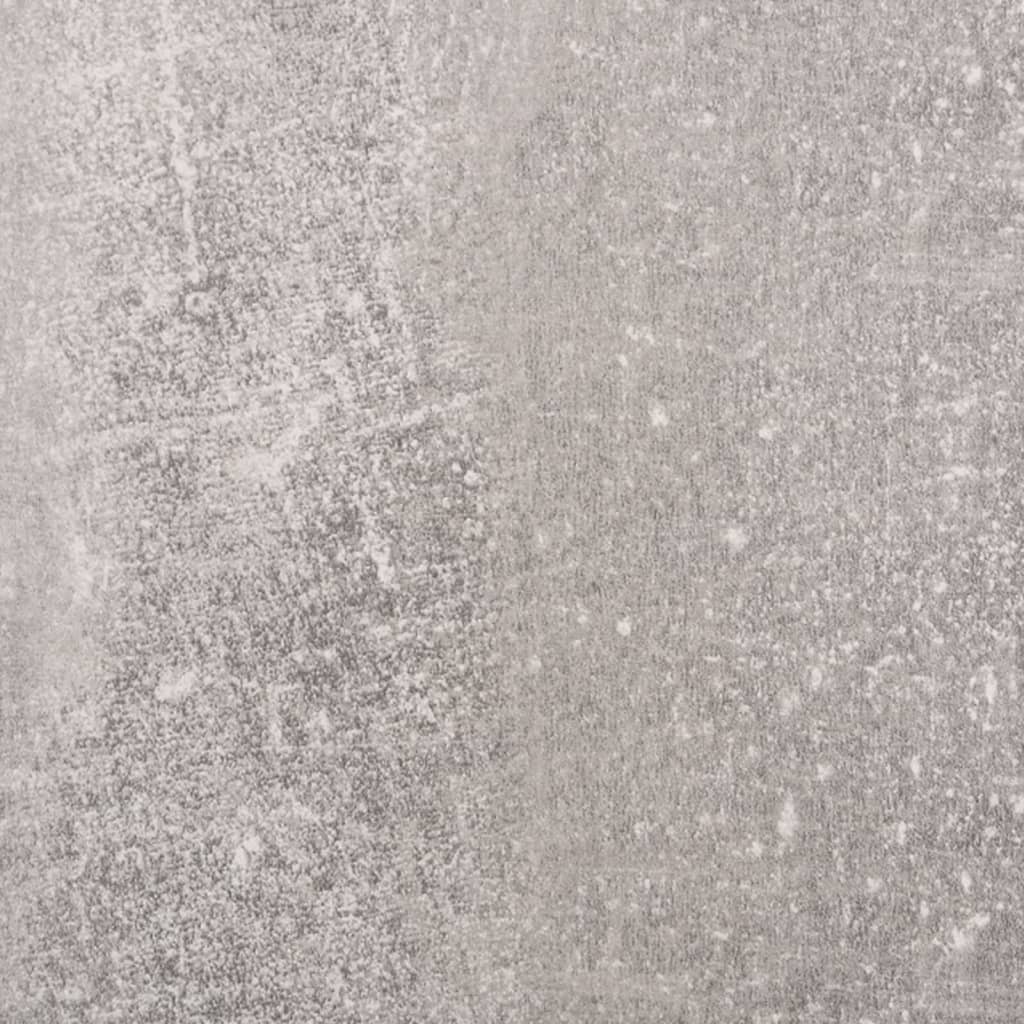 Scarpiera Grigio Cemento 59x17x81 cm in Legno Multistrato