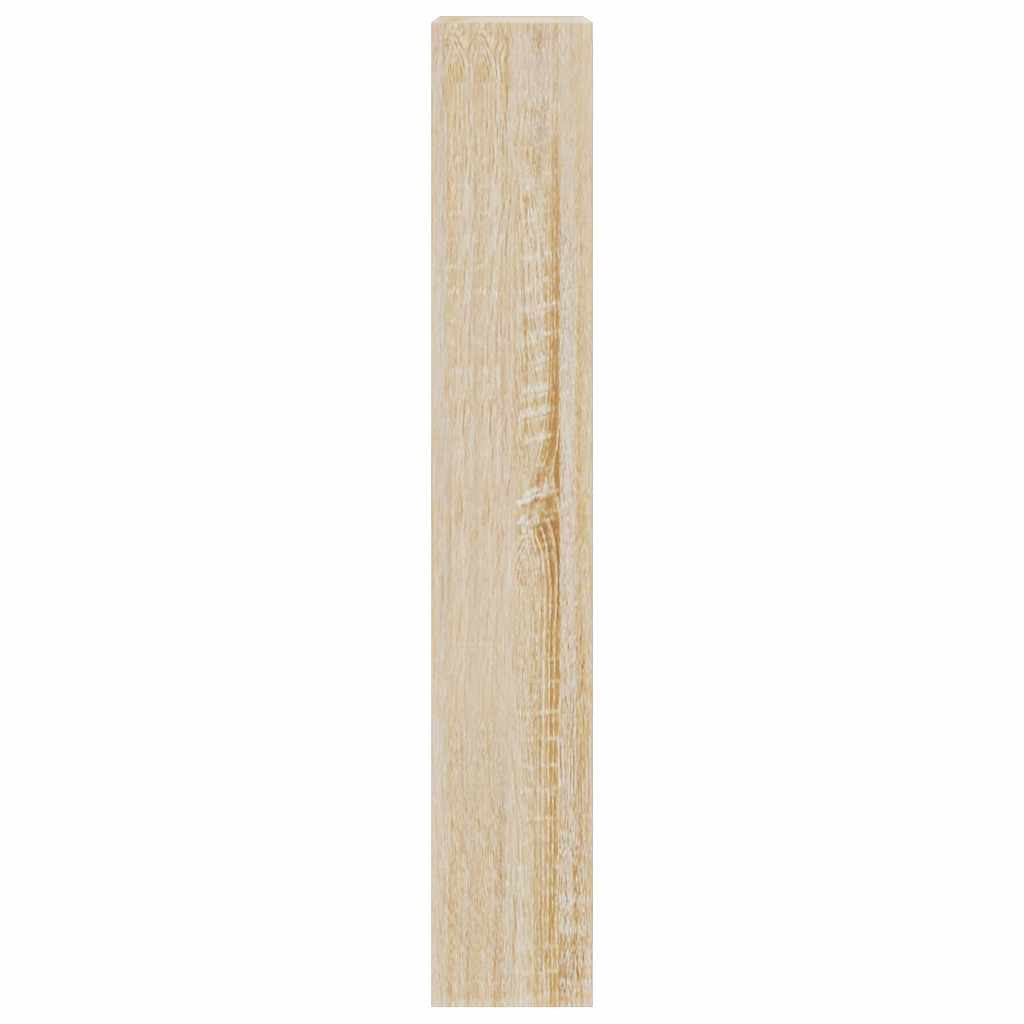 Scarpiera Rovere Sonoma 63x24x147 cm in Legno Multistrato | homemem39