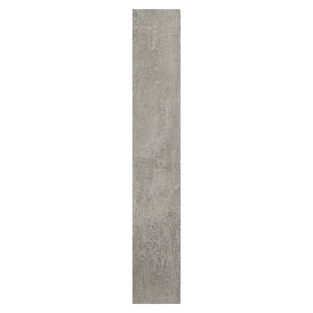 Scarpiera Grigio Cemento 63x24x147 cm in Legno Multistrato - homemem39