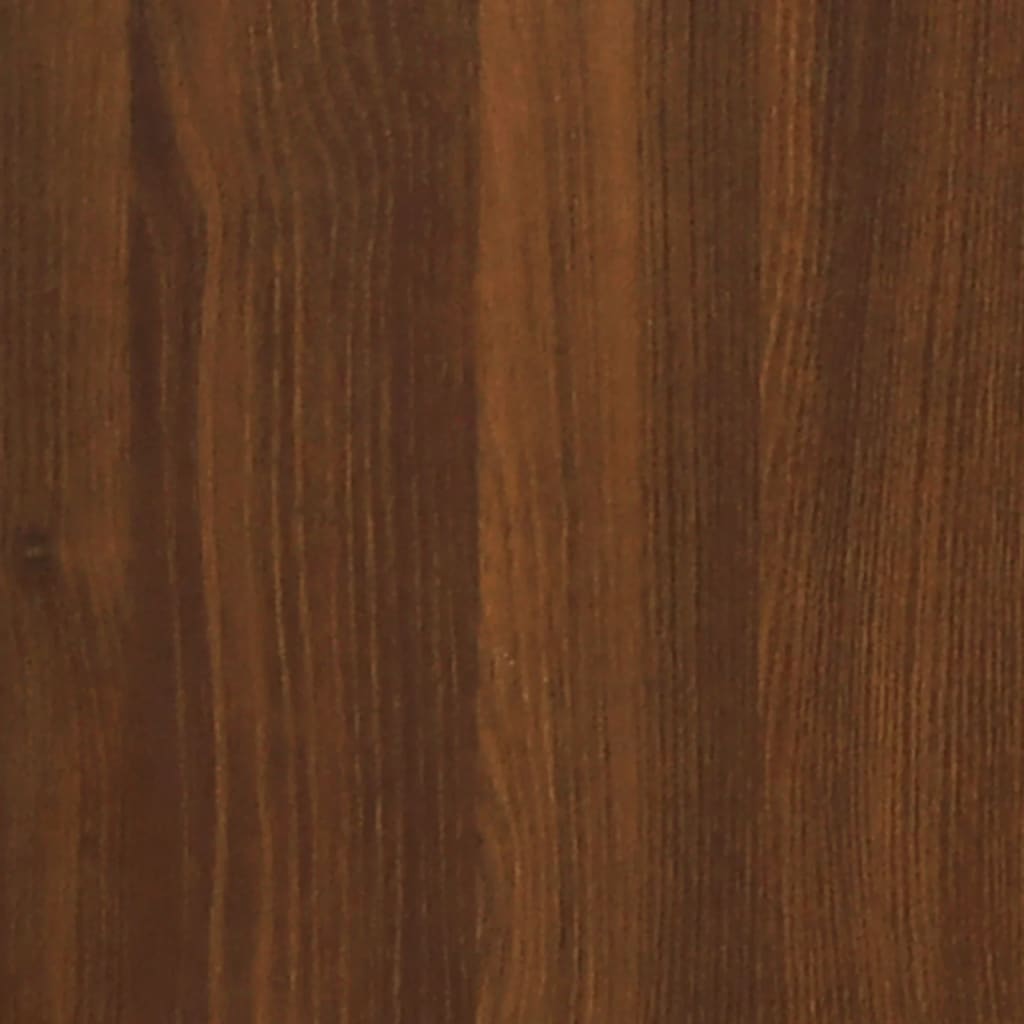 Scarpiera Rovere Marrone 63x24x147 cm in Legno Multistrato